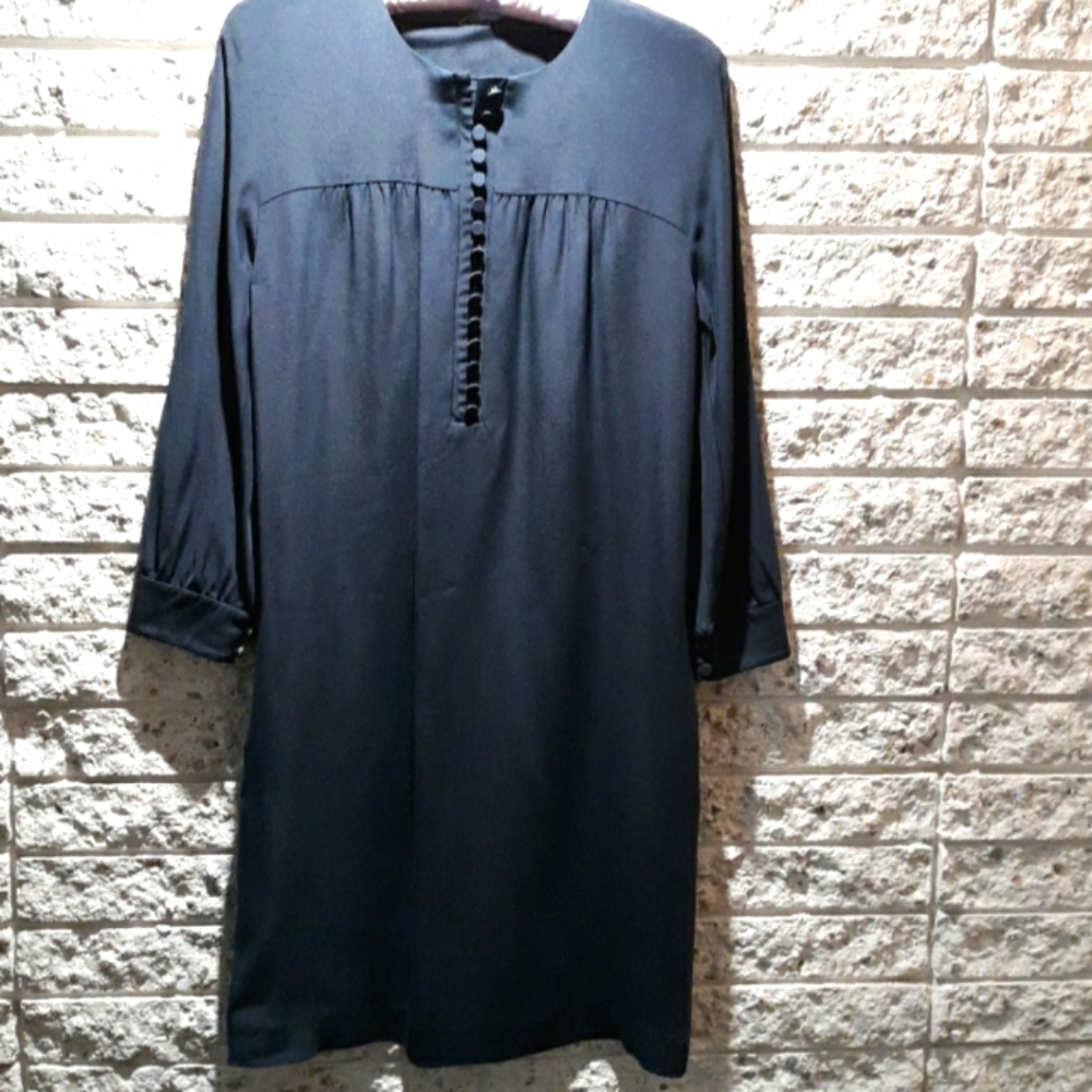 Dark blue Vince Silk dress size XS